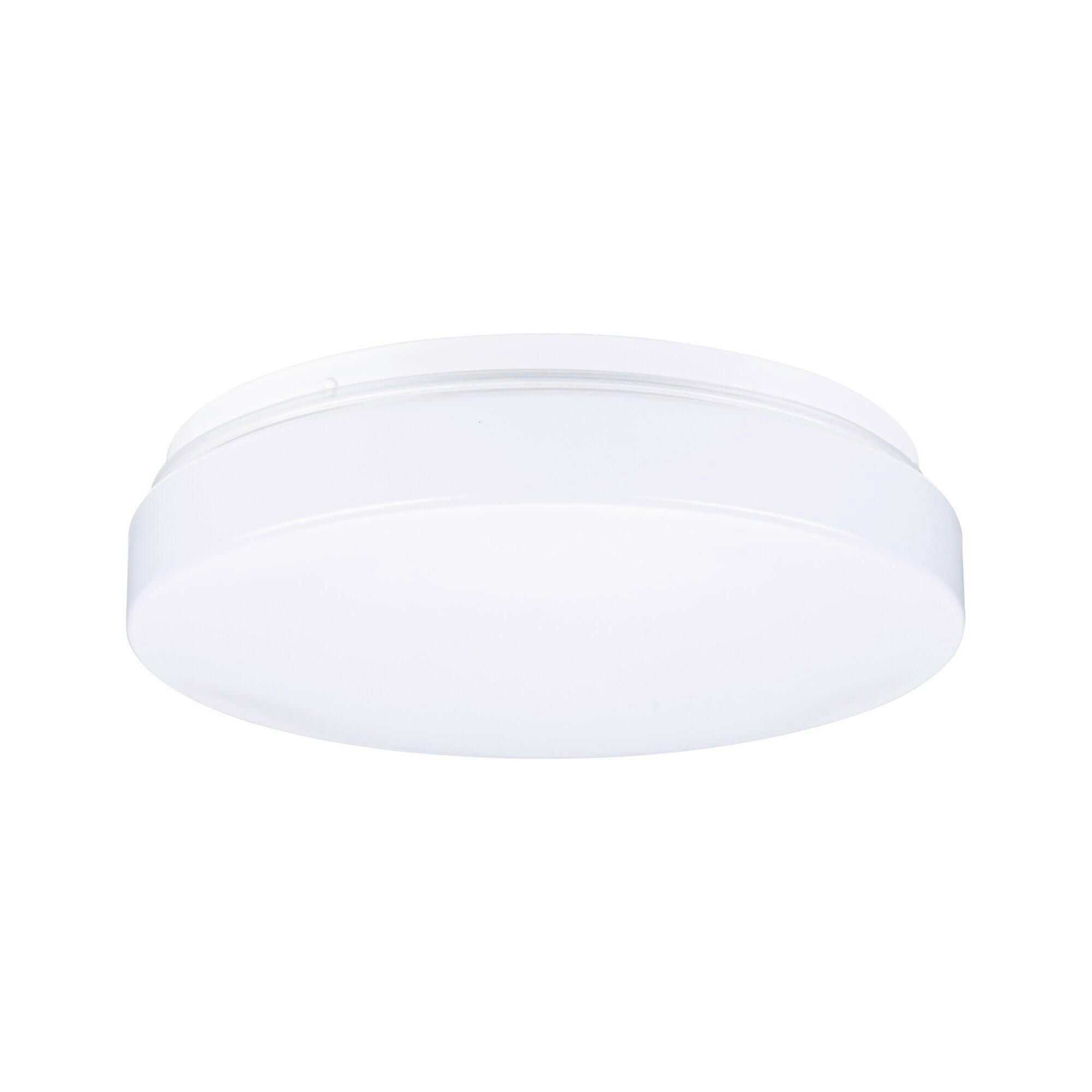 DECKENLEUCHTE Axin 25,5/7,4 cm   - Weiß, Basics, Kunststoff (25,5/7,4cm) - Paulmann