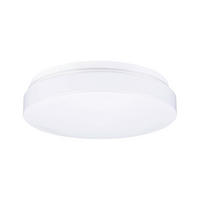 DECKENLEUCHTE Axin 25,5/7,4 cm   - Weiß, Basics, Kunststoff (25,5/7,4cm) - Paulmann
