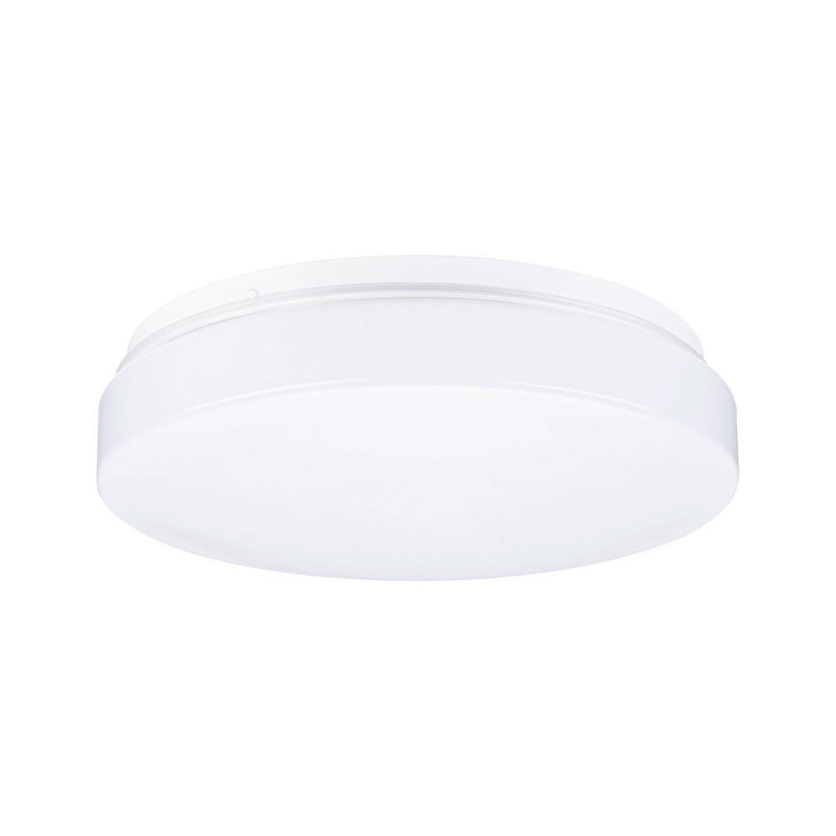 DECKENLEUCHTE Axin 25,5/7,4 cm   - Weiß, Basics, Kunststoff (25,5/7,4cm) - Paulmann