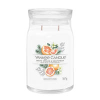 VONNÁ SVÍČKA  - bílá/čiré, Basics, parafín/sklo (9,3/15,7/9,3cm) - Yankee Candle