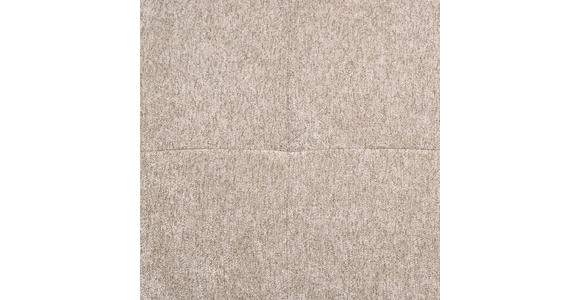 ECKSOFA inkl. Funktionen Taupe Chenille - Taupe/Schwarz, Design, Textil/Metall (282/189cm) - Novel
