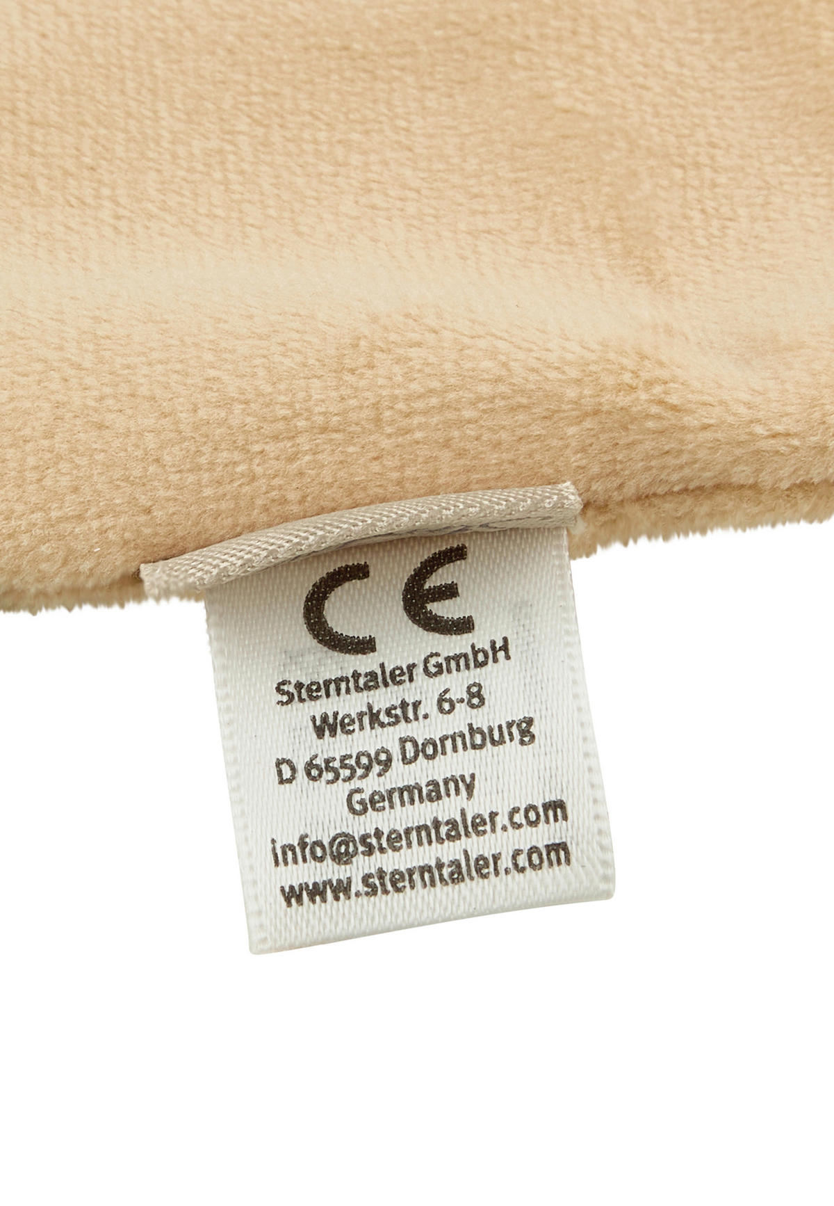 WÄRMETIER Giraffe Kaya  - Dunkelgelb, Basics, Textil (15/15/3cm) - Sterntaler