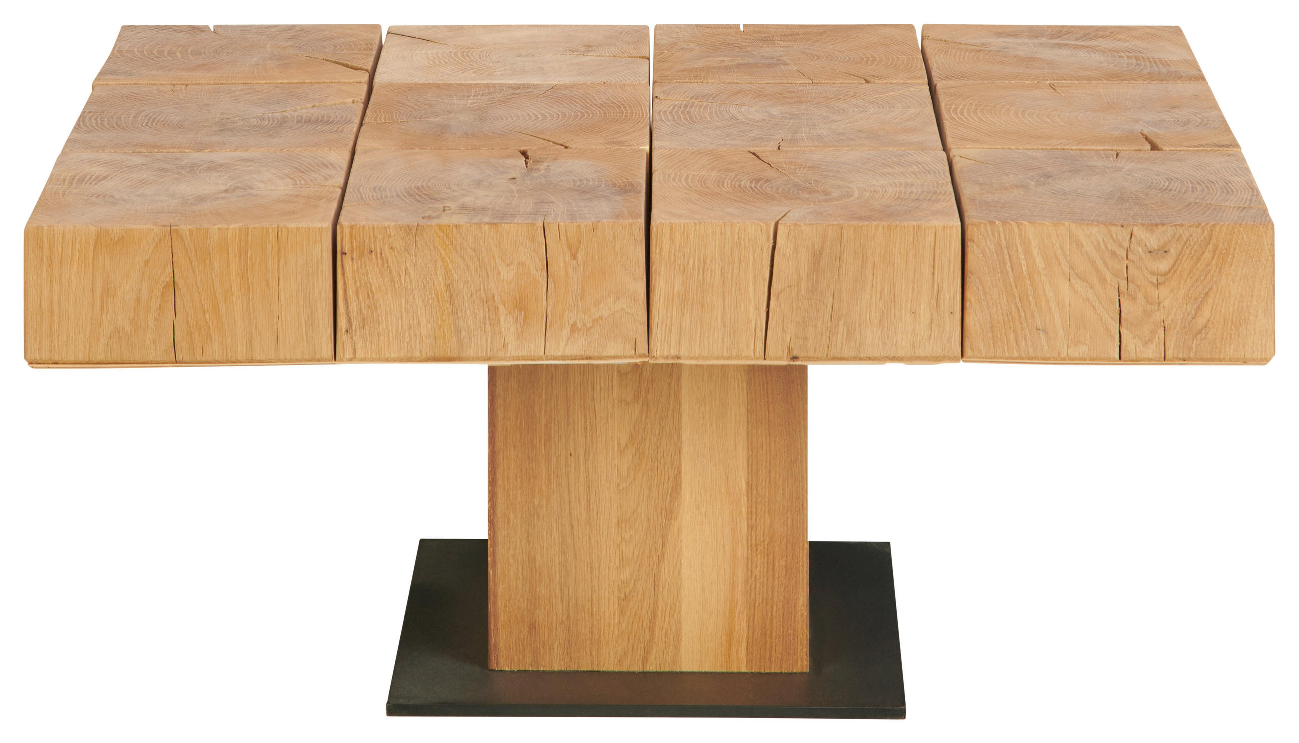 MĂSUȚĂ DE CAFEA lemn 100/75/43 cm   - culoare lemn stejar, Natur, lemn (100/75/43cm) - Linea Natura