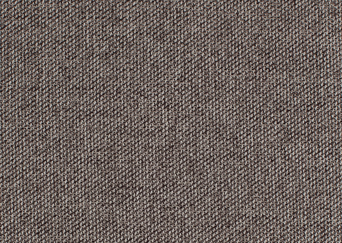 BOXSPRINGSOFA in Webstoff Braun  - Schwarz/Braun, Design, Textil/Metall (202/93/100cm) - Novel