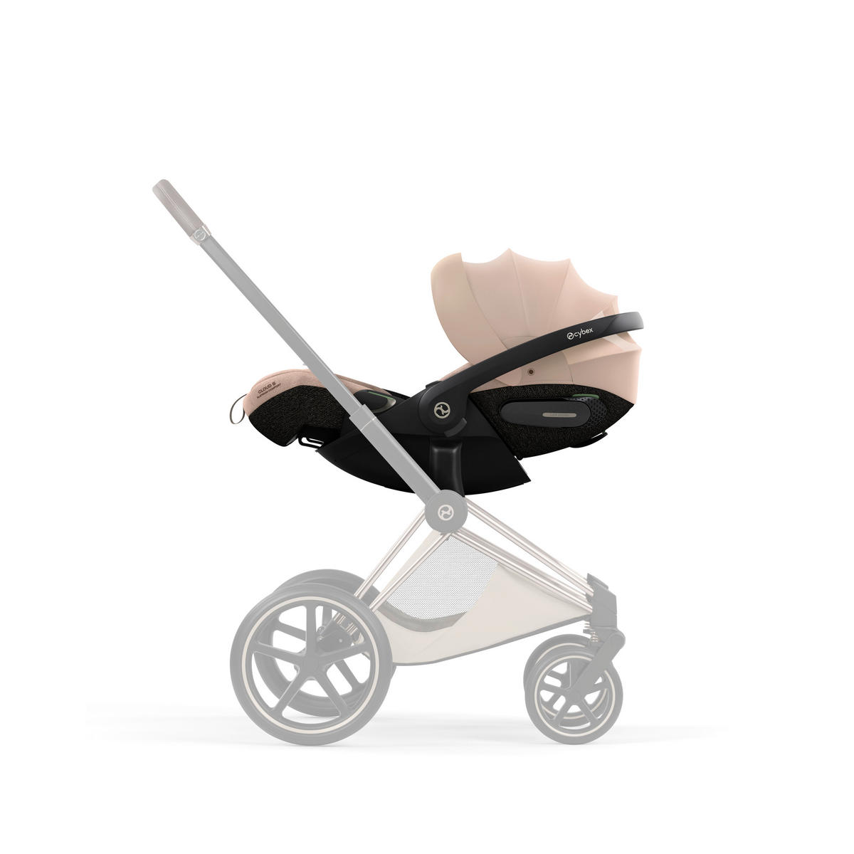 BABYSCHALE  Cloud S Cozy Beige  - Beige, Basics, Kunststoff/Textil - cybex PLATINUM
