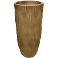 VASE 70 cm  - Goldfarben, LIFESTYLE, Kunststoff (33,5/70cm) - Ambia Home