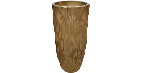 VASE 70 cm  - Goldfarben, LIFESTYLE, Kunststoff (33,5/70cm) - Ambia Home