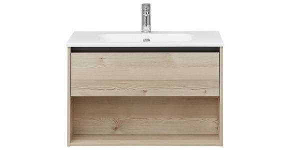 WASCHBECKENUNTERSCHRANK 80/51,3/45,5 cm - Pinienfarben, KONVENTIONELL, Holzwerkstoff (80/51,3/45,5cm) - Xora
