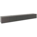 LOWBOARD  300/36,7/42 cm  Beimöbel erhältlich, umfangreiches Zubehör erhältlich, hängend, in verschiedenen Größen erhältlich  - Anthrazit, Design, Holzwerkstoff (300/36,7/42cm) - Hom`in