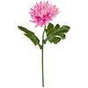 KONSTBLOMMA - grön/rosa, Basics, textil/plast (45cm)