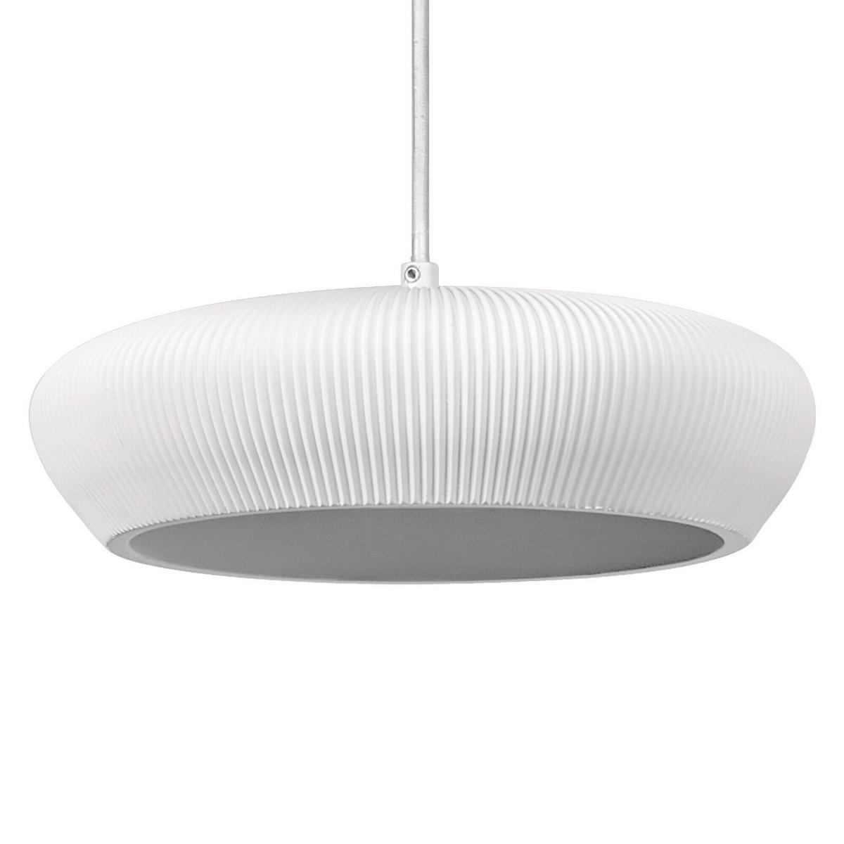 PENDELLEUCHTE 28,3/114 cm   - Weiß, Design, Stein/Metall (28,3/114cm) - Ledvance