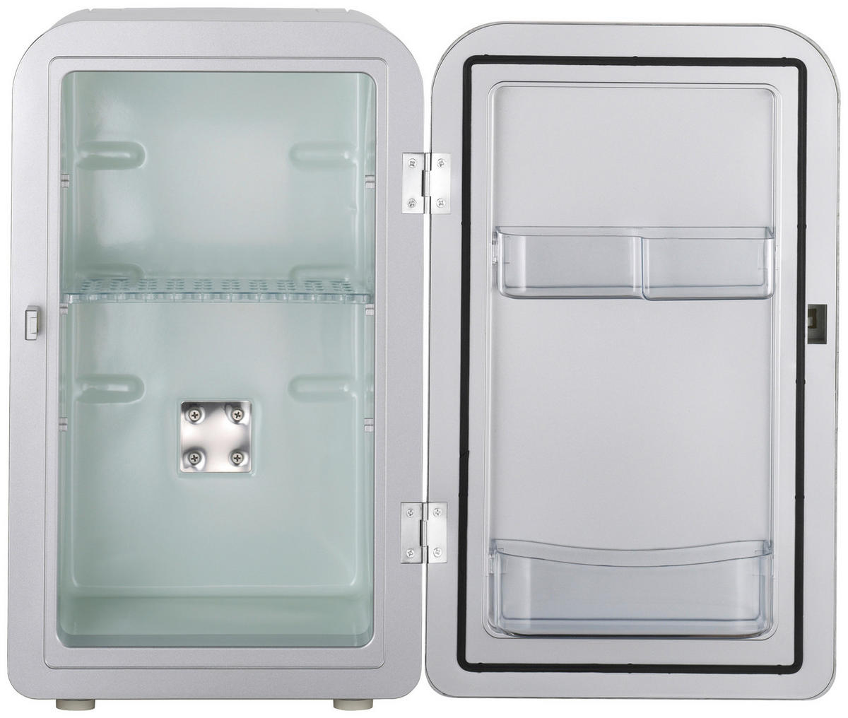 KÜHLBOX Silberfarben 17 L  - Silberfarben, KONVENTIONELL, Kunststoff (32/28,5/46cm) - Trisa Electronics