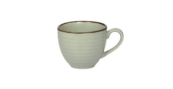 KAFFEETASSE FARMHOUSE   270 ml  - Grün, Design, Keramik (270ml) - Landscape