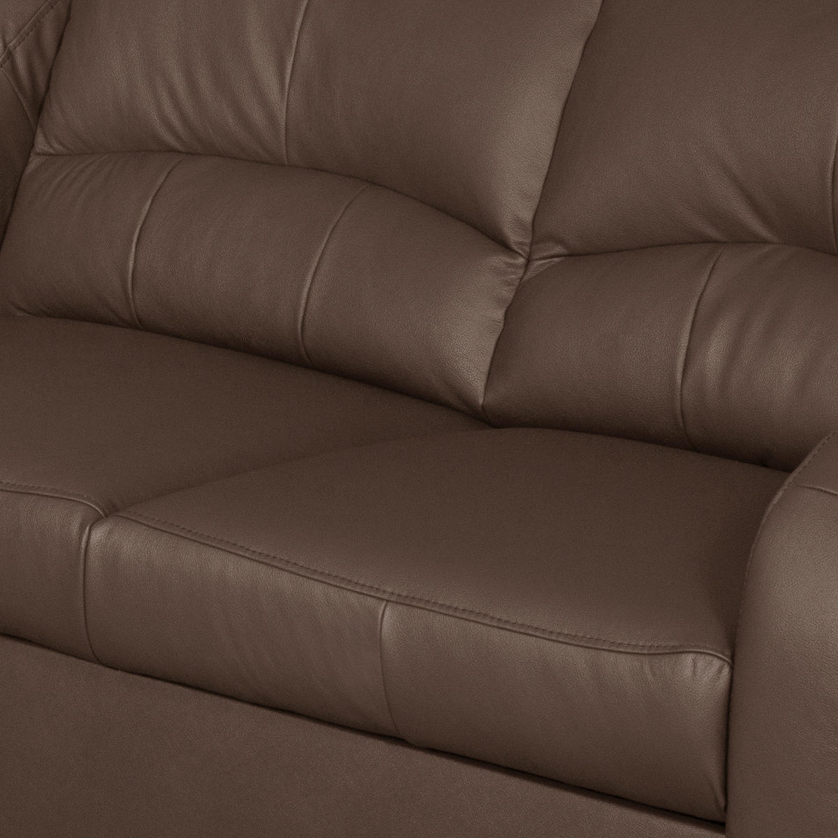 ECKSOFA TILO Bordeaux Lederlook Bettkasten  - Bordeaux/Schwarz, Design, Kunststoff/Textil (168/227cm) - Livetastic