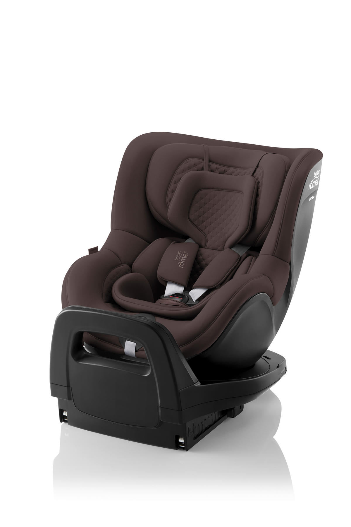 REBOARDER-KINDERSITZ Dualfix Pro M Chocolate  - Dunkelbraun, Basics, Kunststoff/Textil (44/48/74cm) - Britax Römer