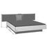 BETT 180/200 cm in Dunkelbraun, Eichefarben - Eichefarben/Dunkelbraun, Design, Holz/Textil (180/200cm) - Novel BETT 180/200 cm in Dunkelbraun, Eichefarben - Eichefarben/Dunkelbraun, Design, Holz/Textil (180/200cm) - Novel