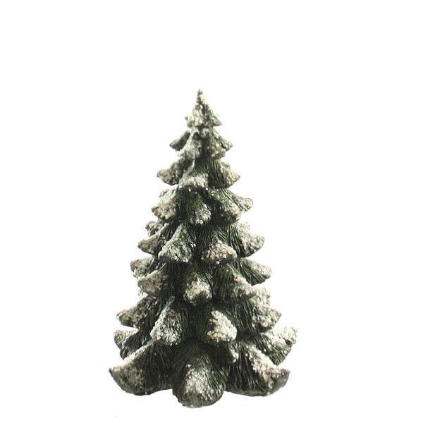 DEKOBAUM - Weiß/Grün, LIFESTYLE, Kunststoff (11/17cm) - X-Mas