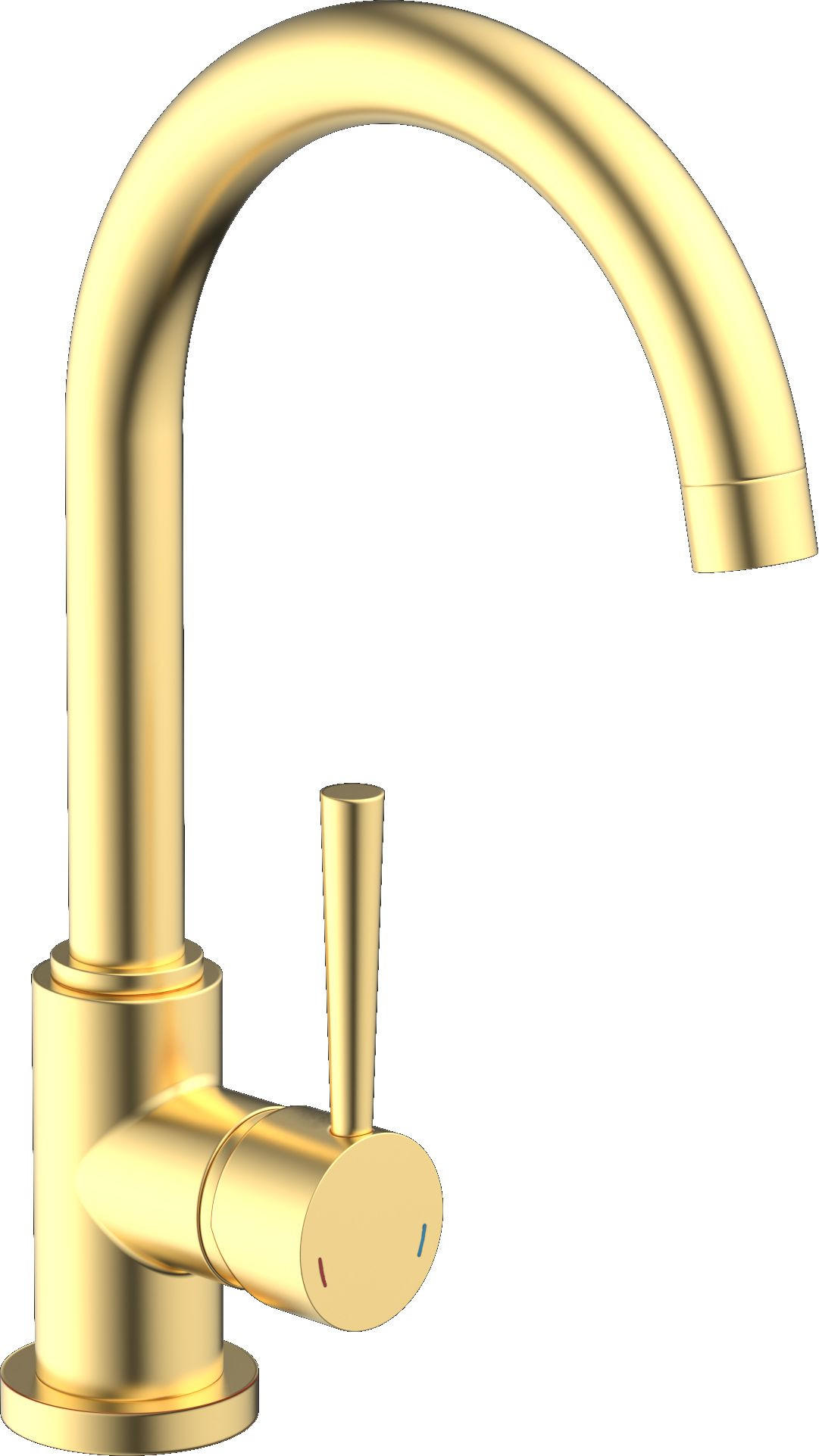 KÜCHENARMATUR - Goldfarben, Basics, Metall (22/34/6cm) - Schütte