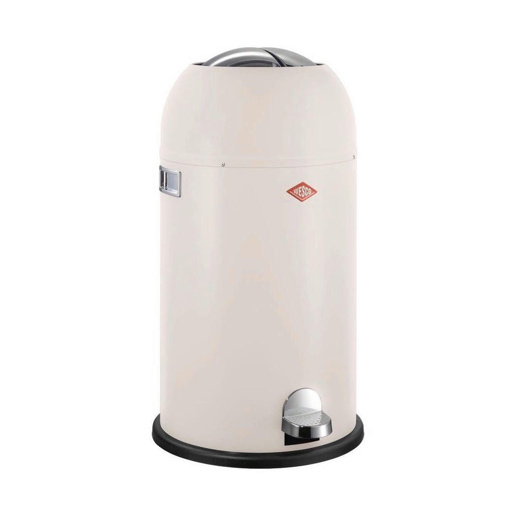 ABFALLSAMMLER KICKMASTER Soft 33 L  - Sandfarben/Schwarz, KONVENTIONELL, Kunststoff/Metall (37,5/69cm) - Wesco