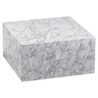 KLUBSKA MIZA, bela  - bela, Moderno, leseni material (60/60/30cm) - MID.YOU
