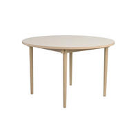 MATBORD i trä 120/120/75 cm   - beige/ek Bianco, Klassisk, trä (120/120/75cm) - Rowico