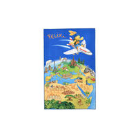 KINDERTEPPICH 80/150 cm Felix der Hase  - Blau, Design, Textil (80/150cm)