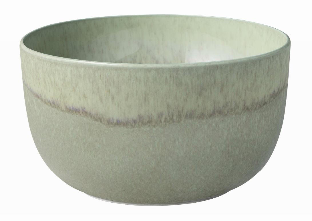 SCHÜSSEL Perlemor Alga   - Grün, Trend, Keramik (22,5/12,5cm) - like.Villeroy & Boch