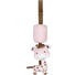 CHRASTÍTKO - bílá/růžová, Basics, textil (28cm) - My Baby Lou CHRASTÍTKO - bílá/růžová, Basics, textil (28cm) - My Baby Lou