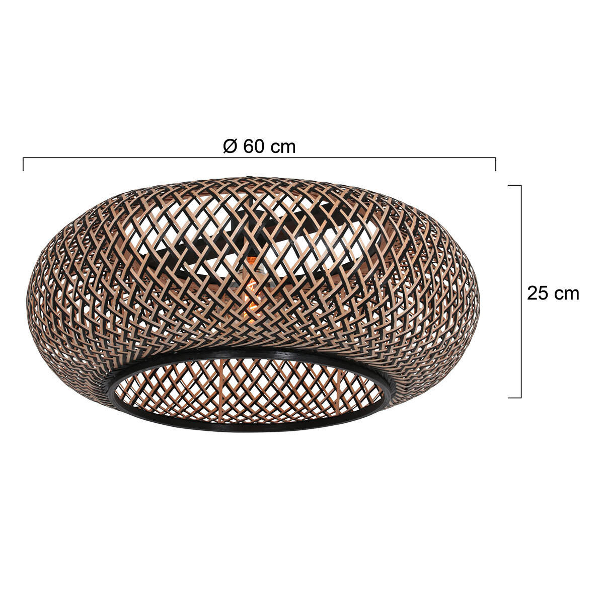 LEUCHTENSCHIRM 60/25 cm   - Design (60/25cm)