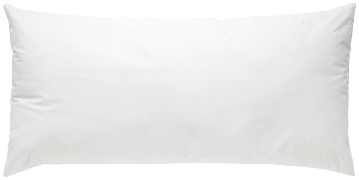 KOPFKISSEN   40/80 cm       - Weiß, Basics, Textil (40/80cm)