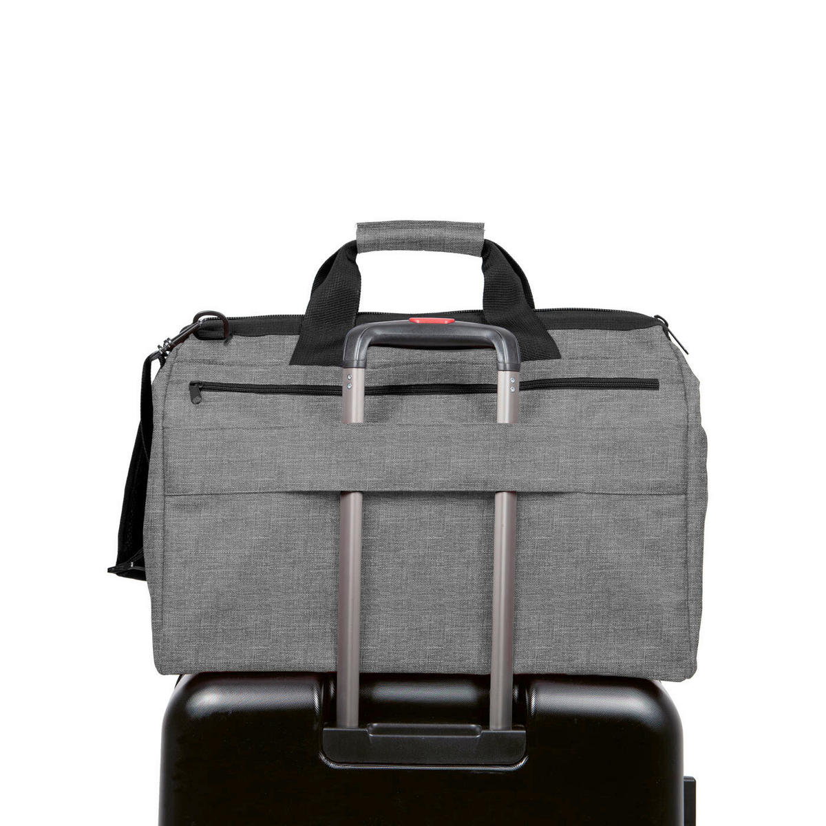 GEANTĂ DE VOIAJ - gri, Basics, textil (48/39,5/29cm)