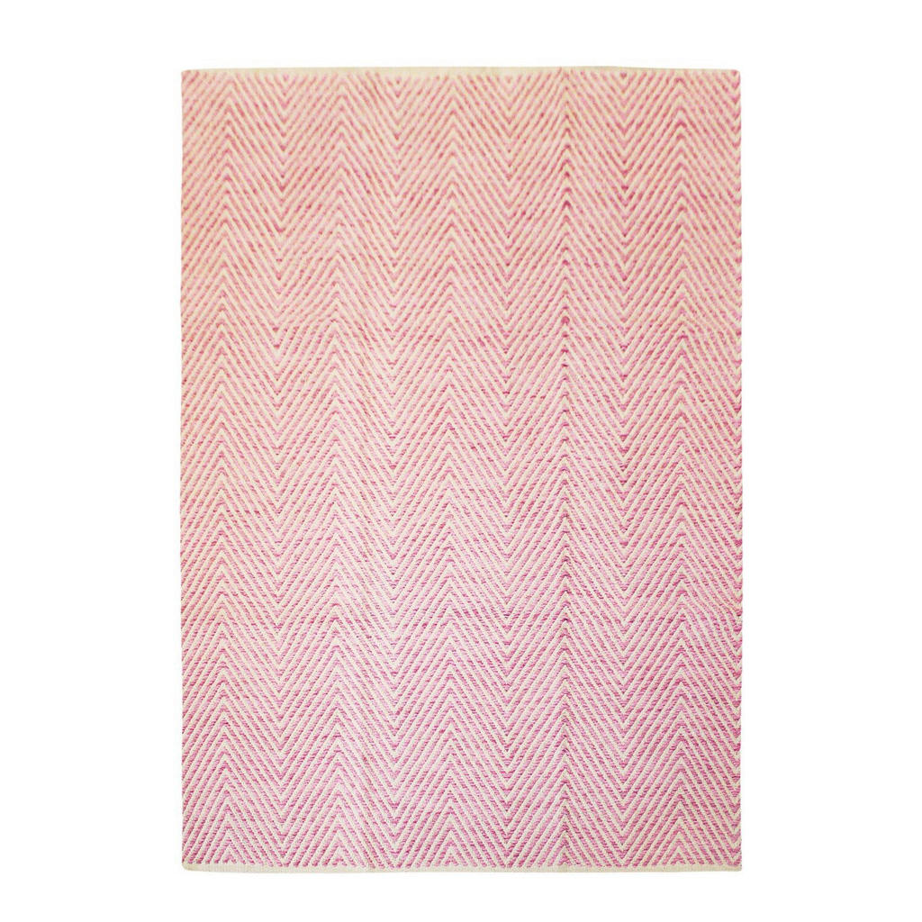 PLOCHO TKANÝ KOBEREC, 160/230 cm ružová