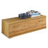 LOWBOARD Kernbuche massiv geölt Buchefarben - Buchefarben/Silberfarben, Basics, Holz/Kunststoff (120/37,7/55,5cm) - CANTUS