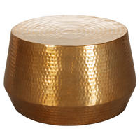 POMOĆNI STOLIĆ zlatne boje  metal   - zlatne boje, Lifestyle, metal (60/60/36cm) - MID.YOU