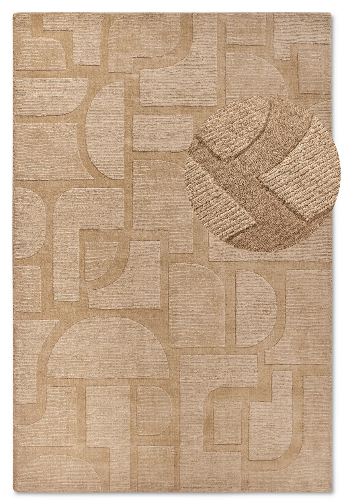 HANDWEBTEPPICH 80/150 cm Kollektion 1906 Beige  - Beige, Basics, Textil (80/150cm) - Villeroy & Boch