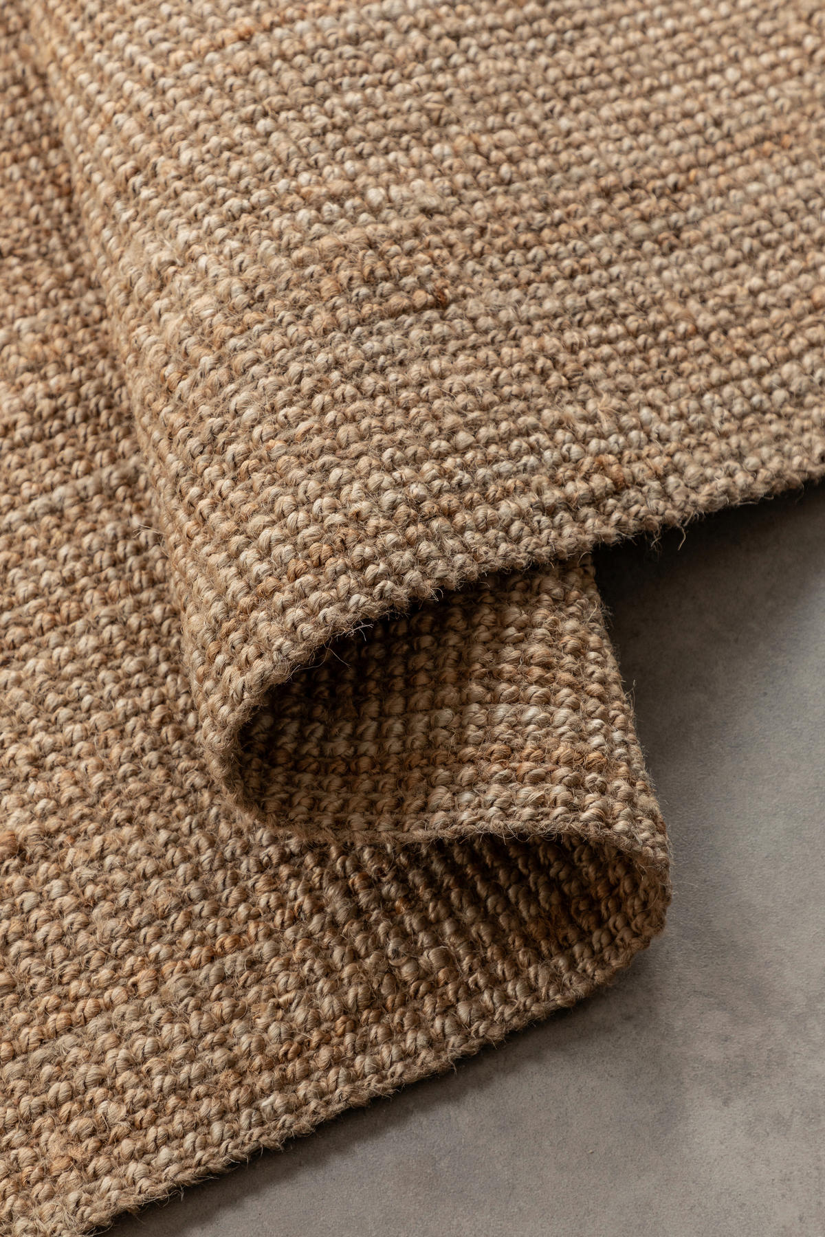 JUTETEPPICH 60/90/90 cm Bouclé Goldfarben  - Goldfarben, Basics, Textil (60/90/90cm)