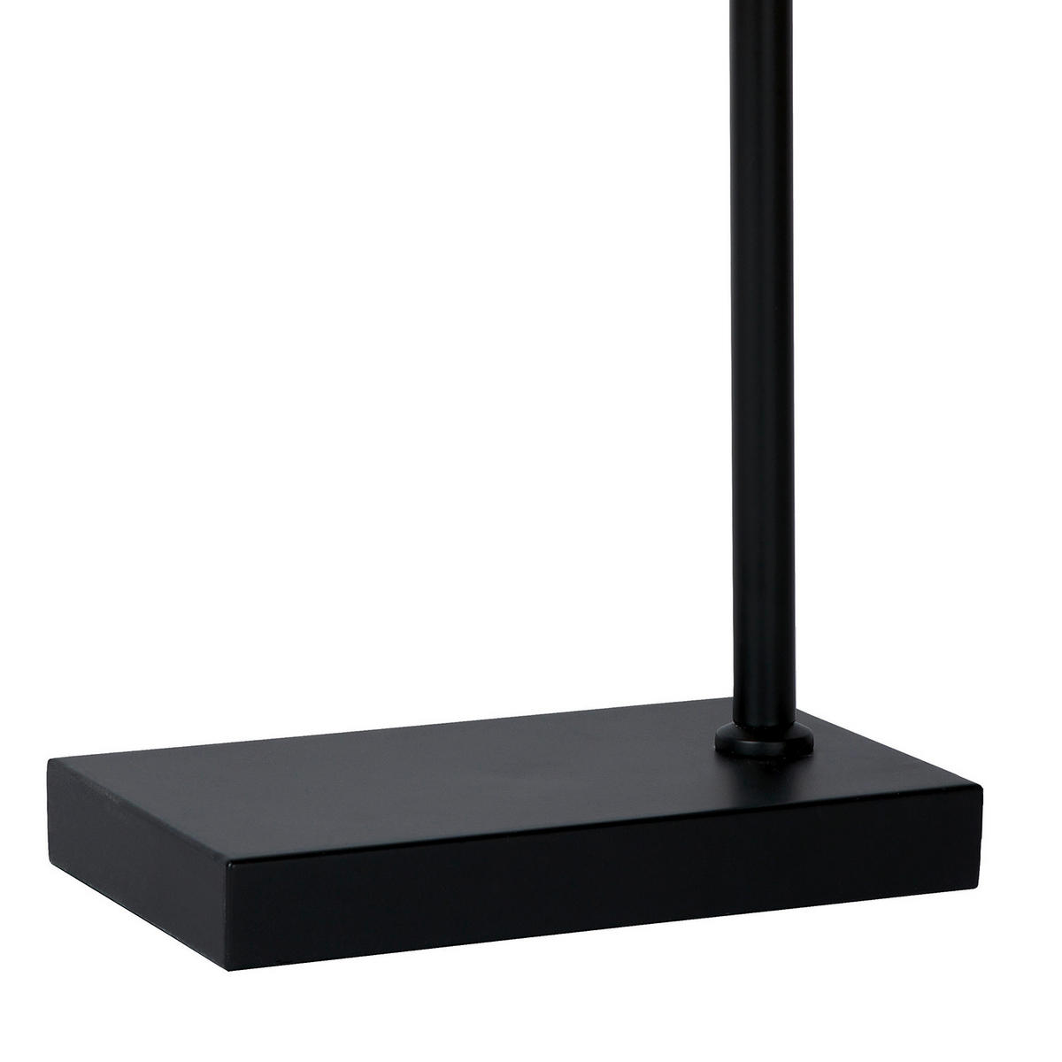 TISCHLEUCHTE 20/12/52 cm   - Bernsteinfarben/Schwarz, KONVENTIONELL, Kunststoff/Metall (20/12/52cm)