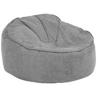 SITZSACK Webstoff 350 L  - Grau, Design, Textil (125/79/125cm) - Boxxx
