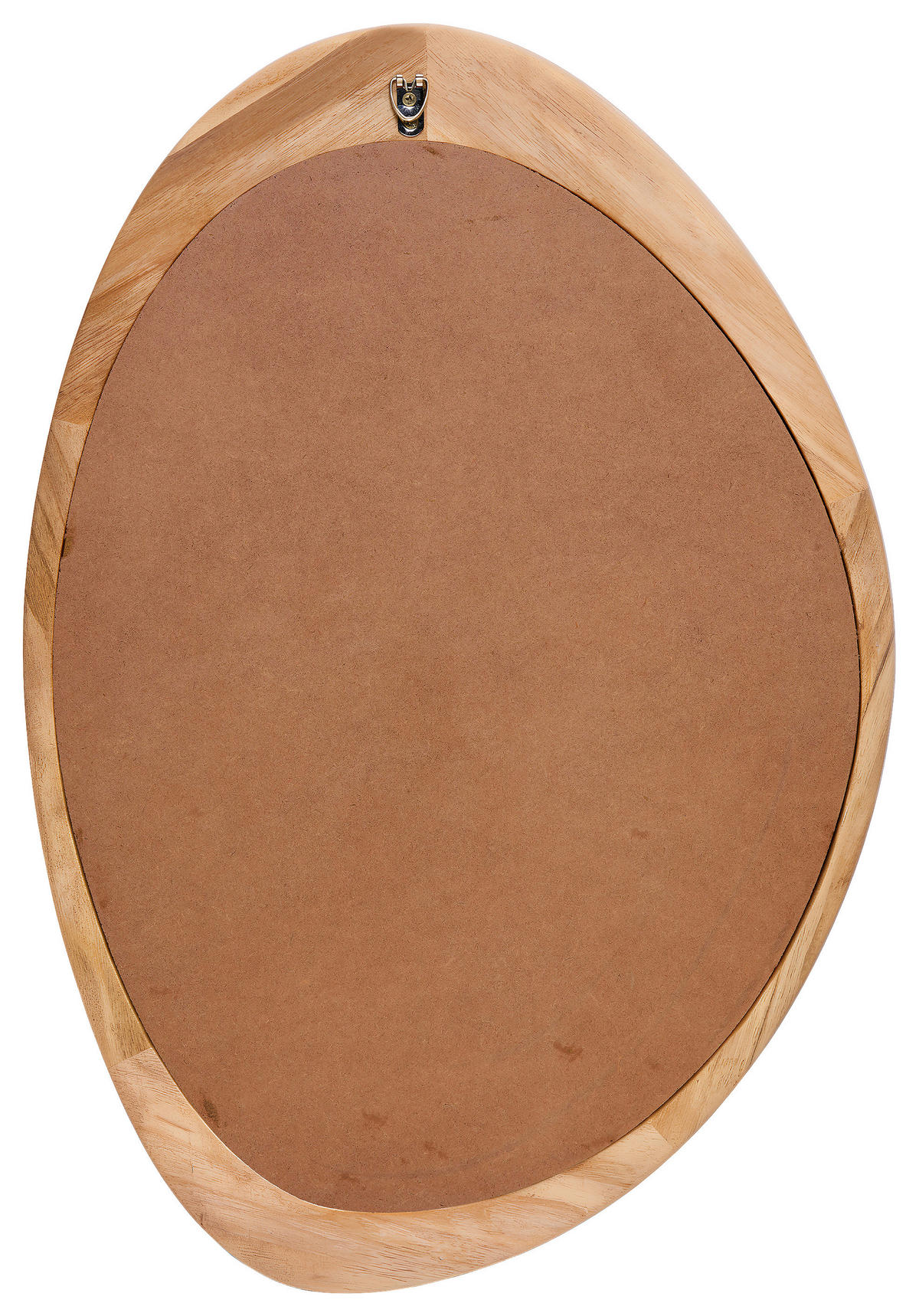 WANDSPIEGEL 40/70/2,3 cm    in oval  - Naturfarben, Basics, Glas/Holz (40/70/2,3cm) - MID.YOU
