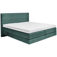 BOXSPRINGBETT 180/200 cm  in Grün  - Grün, Konventionell, Holz/Textil (180/200cm) - Dieter Knoll