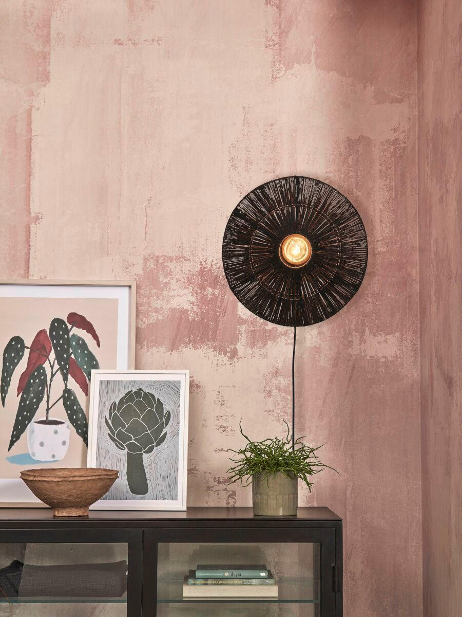 WANDLEUCHTE GOOD&MOJO 12/40/40 cm - Schwarz, Trend (12/40/40cm) - Good & Mojo