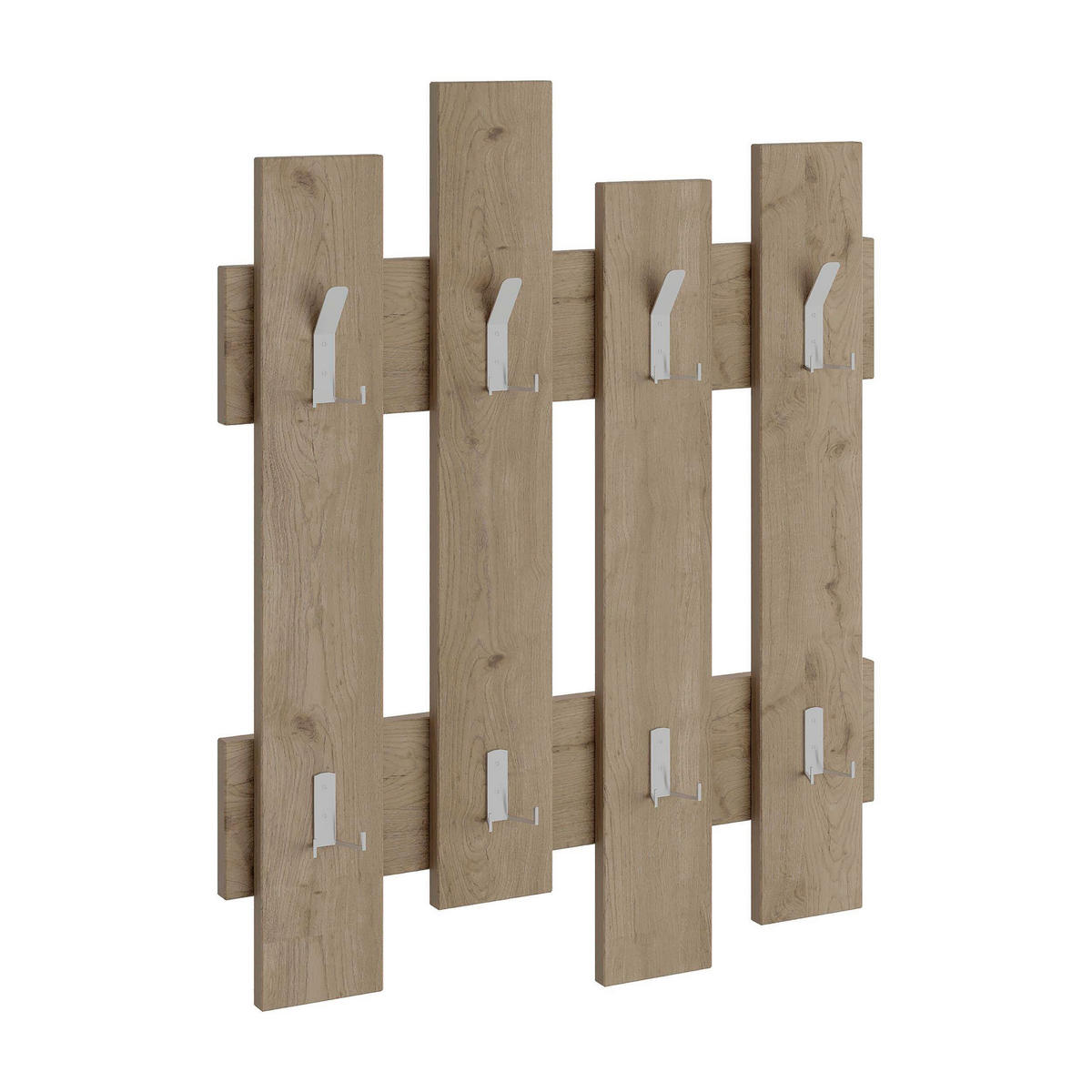 WANDGARDEROBE  in Walnussfarben  - Walnussfarben, Design, Holzwerkstoff (64/81/4cm) - Livetastic