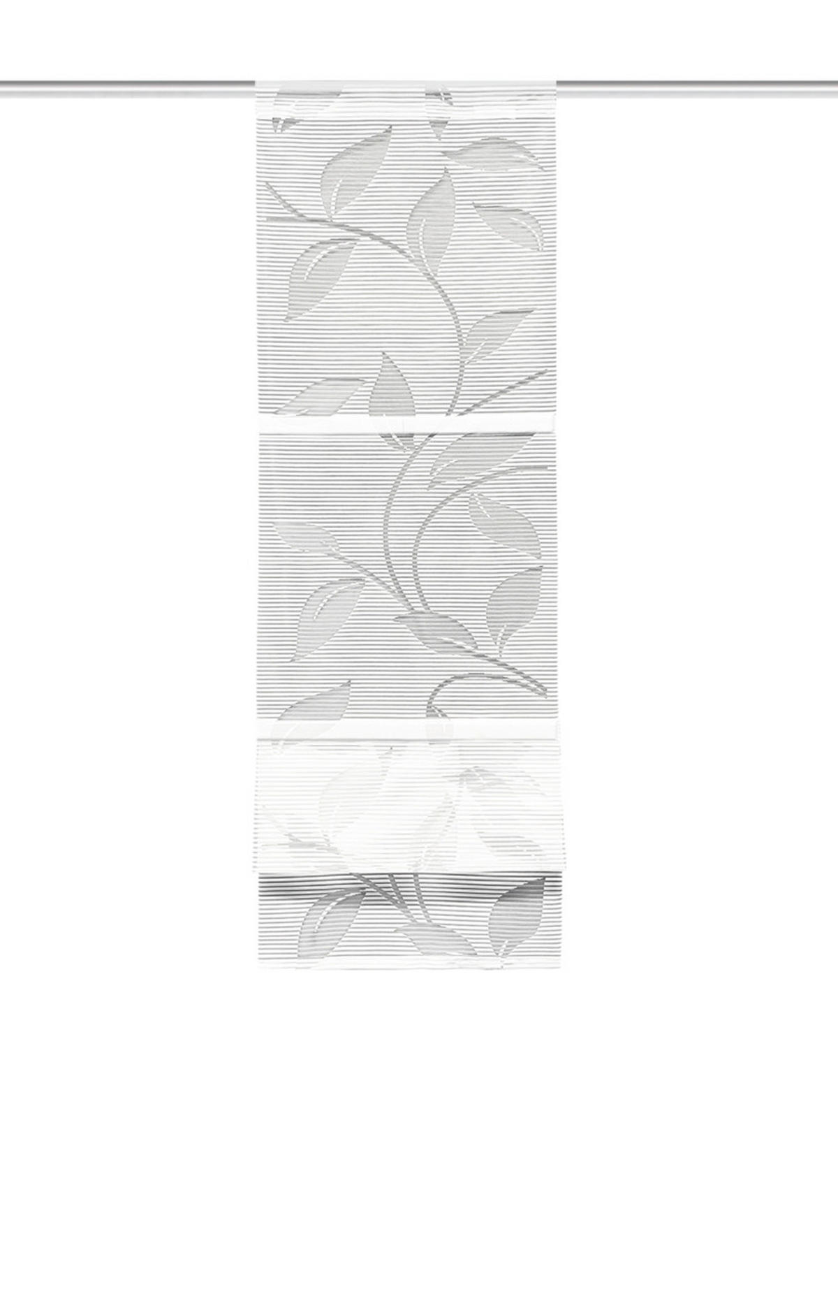 ROLLO  halbtransparent  30/120 cm    - Weiß, Basics, Textil (30/120cm)