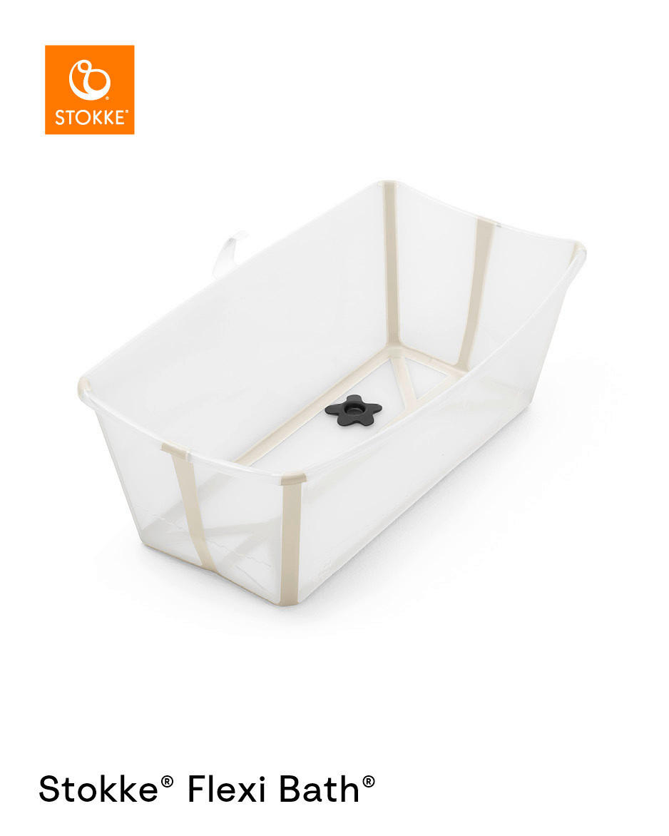 BANJICA ZA DOJENČKA  FLEXI BATH  24/34/64 cm        - bež, Basics, umetna masa (24/34/64cm) - Stokke