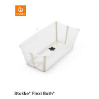 BABYBADEWANNE FLEXI BATH  - Beige, Basics, Kunststoff (64/24/34cm) - Stokke
