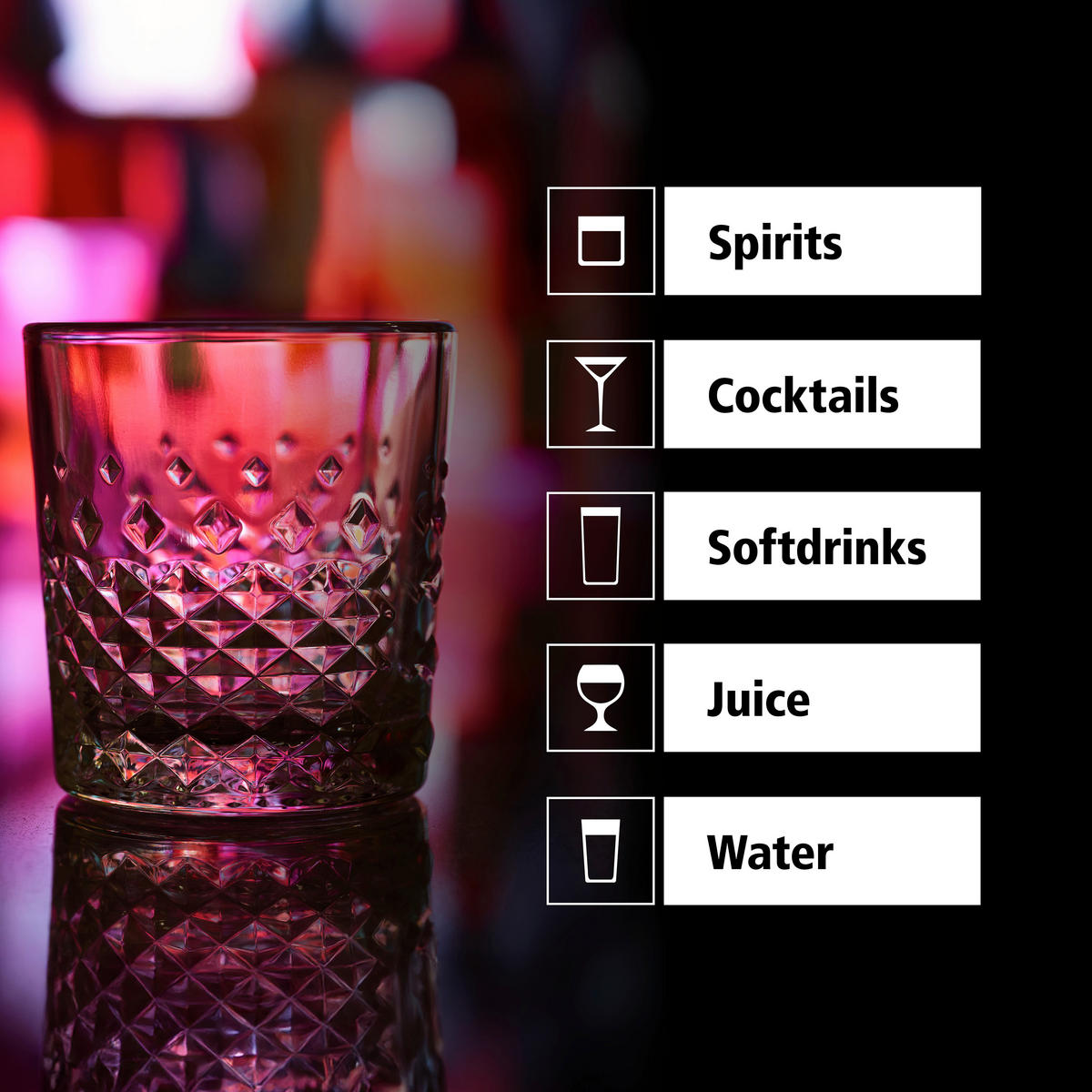 GLÄSERSET OCULAR  12-teilig  - Klar, Basics, Glas (8,5/9,5cm)