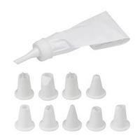 DEKORATIONSSPRITS - vit, Basics, textil/plast