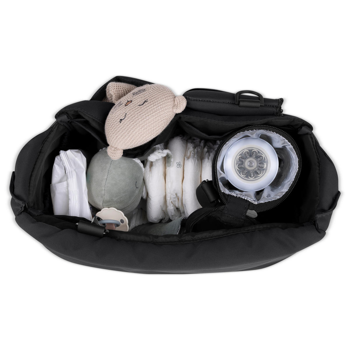 WICKELTASCHE Urban  - Schwarz, Basics (16/32/29cm) - ABC Design