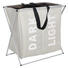 WÄSCHEKORB - Beige, Basics, Textil/Metall (59/57/38cm) WÄSCHEKORB - Beige, Basics, Textil/Metall (59/57/38cm)