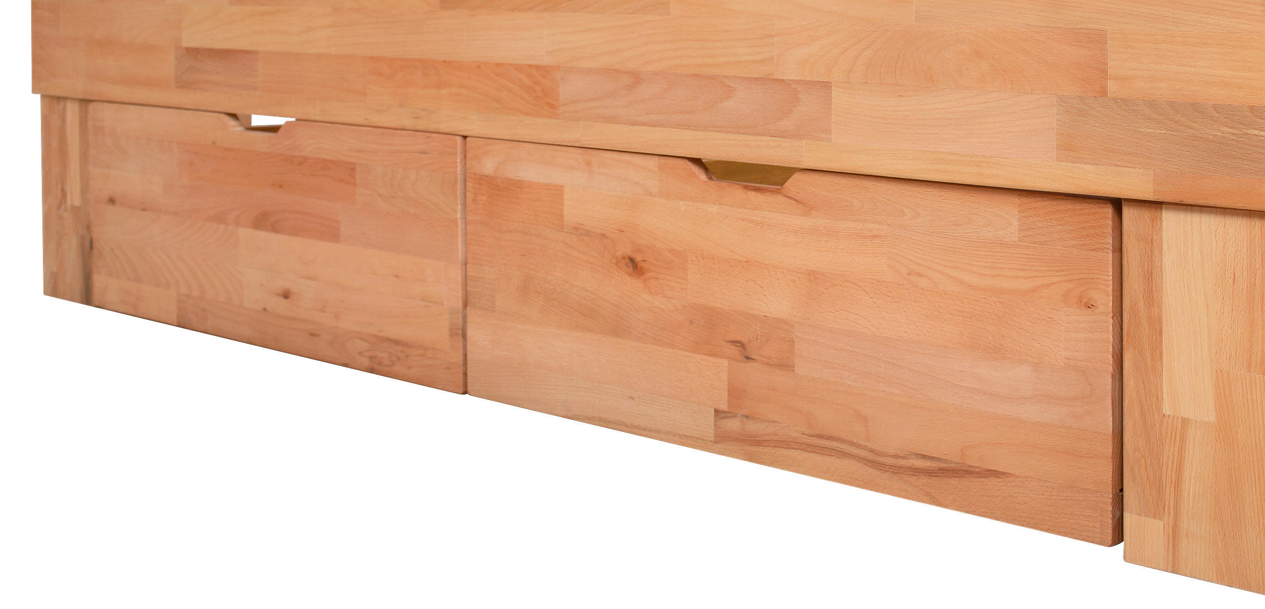 Thumbnail - Carryhome Bettkastenset, Kernbuche, Holz, Kernbuche, massiv, 83x29x68 cm, Schlafzimmer, Betten, Bettkasten